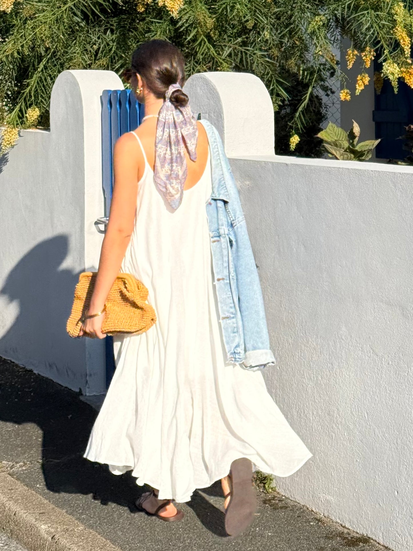 White Maxi Summer dress