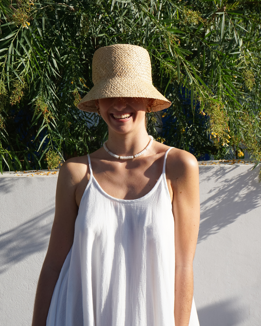 White Maxi Summer dress