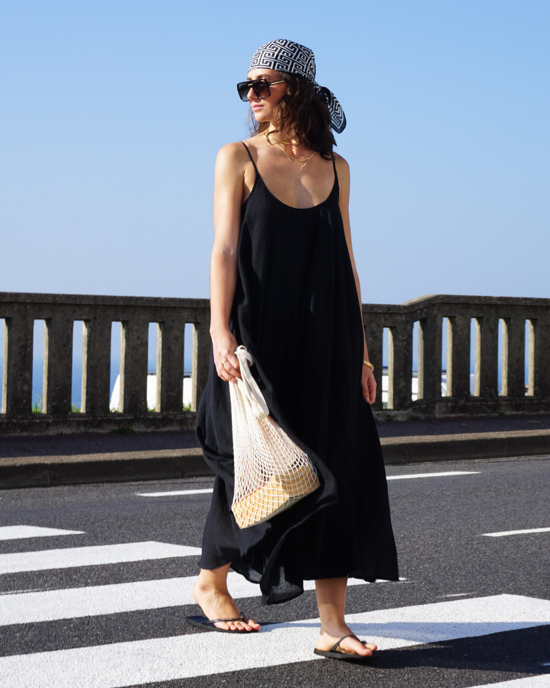 Black Maxi Summer dress