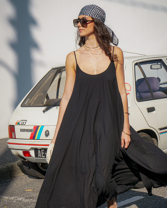 Black Maxi Summer dress