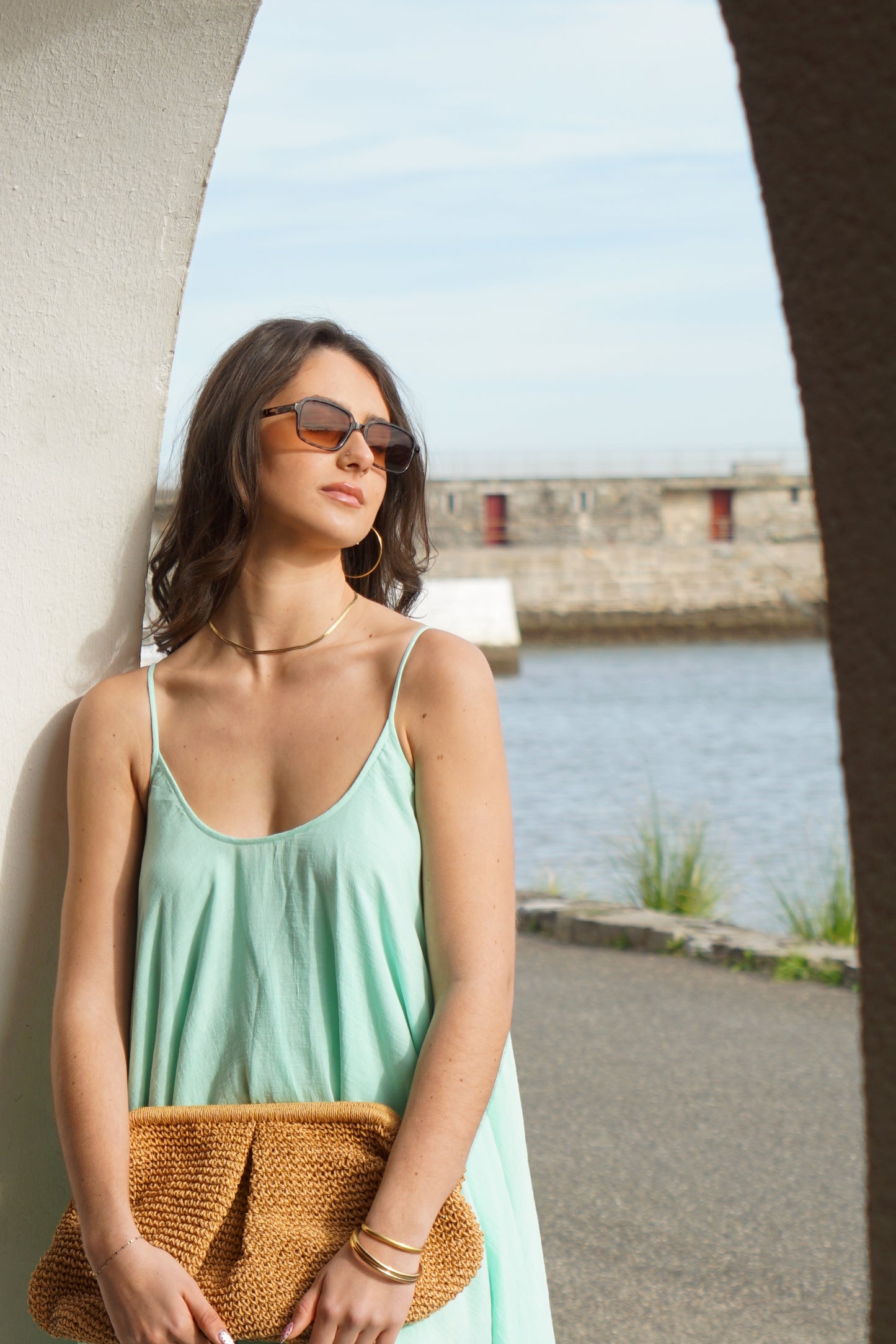 Mint Maxi Summer dress