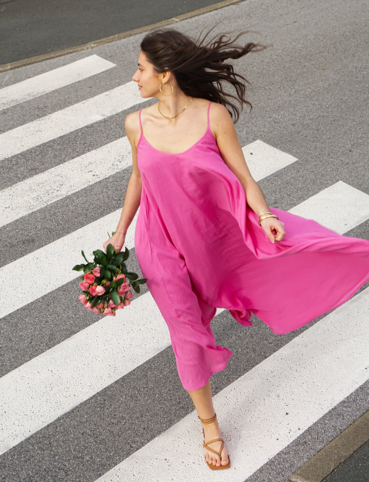 Pink Maxi Summer dress