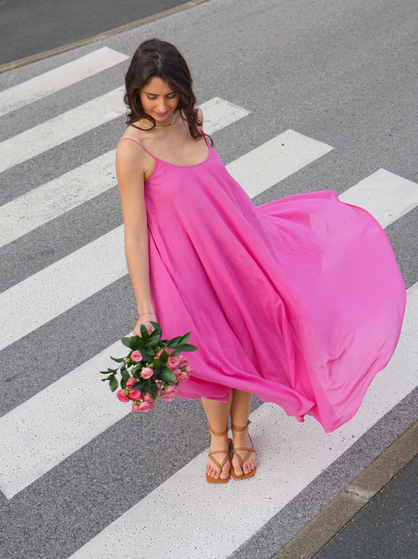 Pink Maxi Summer dress