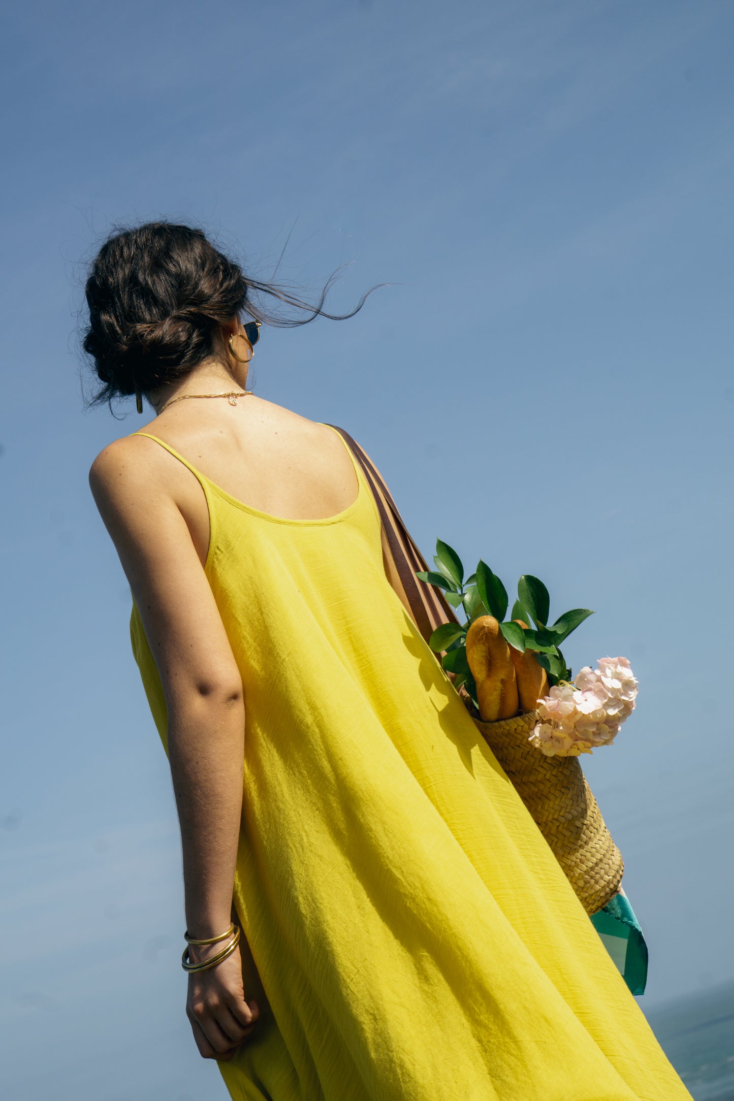 Elegant Amber Maxi Summer Dress – 100% Cotton - Cheeky Chic